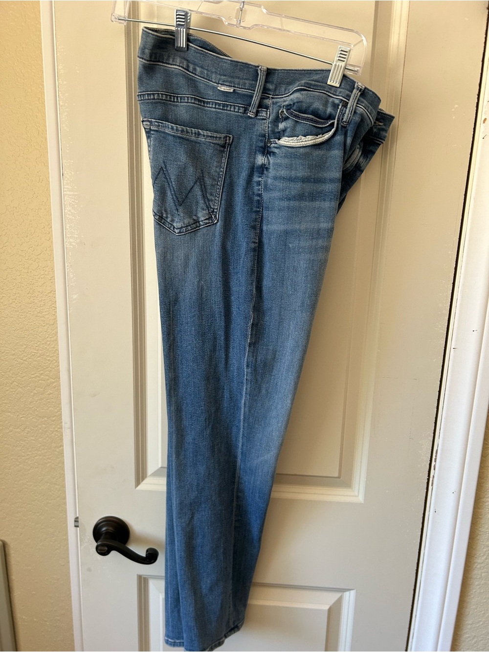 MOTHER Women's Light Blue Cropped Ankle Jeans The Mid Rise Dazzler Ankle